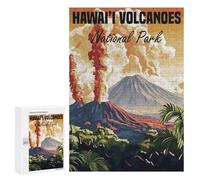 300 PCS Puzzle Per Adolescenti Hawaii Volcanoes National Park Puzzle Per Adulti Gioco Per Famiglie Antistress Difficile Da Completare 300 PCS