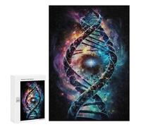 300 PCS Puzzle Per Adolescenti Human DNA in The Space V2 Puzzle Per Adulti, Gioco Rompicapo, Gara Di Velocità Manuale, Impegnativo Da Completare 300 PCS