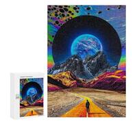 300 PCS Puzzle Per Adolescenti Journey to The Cosmic Mountains Puzzle Per Adolescenti Gioco Rompicapo Migliora La Memoria Regali Di Natale Compleanno 300 PCS