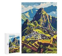 300 PCS Puzzle Per Adolescenti Machu Picchu Landscape Puzzle Per Adulti Gioco Pratico Assemblaggio Di Modelli Regali Unici Per Compleanno E Natale 300 PCS