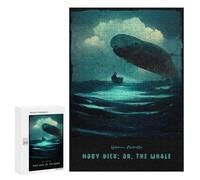 300 PCS Puzzle Per Adolescenti Moby Dick Puzzle Per Adulti Gioco Per Famiglie Antistress Difficile Da Completare 300 PCS