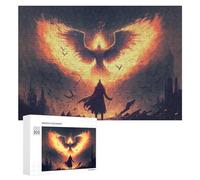 300 PCS Puzzle Per Adolescenti Phoenix Rising A Mythical Tale Puzzle Per Adolescenti Gioco Rompicapo Migliora La Memoria Regali Di Natale Compleanno 300 PCS