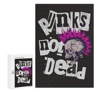 300 PCS Puzzle Per Adolescenti Punks Not Dead Puzzle Per Adulti Gioco Per Famiglie Antistress Difficile Da Completare 300 PCS