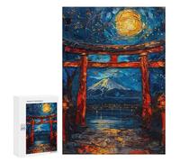 300 PCS Puzzle Per Adolescenti Puzzle Painting Torii Gate Puzzle Per Adulti Gioco Pratico Assemblaggio Del Modello Regali Unici Per Compleanno E Natale 300 PCS