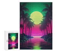 300 PCS Puzzle Per Adolescenti Puzzle Retro Synthwave Chronicles Puzzle Per Adulti Gioco Pratico Assemblaggio Del Modello Regali Unici Per Compleanno E Natale 300 PCS