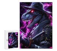 300 PCS Puzzle Per Adolescenti Puzzle T-rex Raptor Ninja Animal Puzzle Per Adulti Gioco Pratico Assemblaggio Del Modello Regali Unici Per Compleanno E Natale 300 PCS
