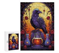 300 PCS Puzzle Per Adolescenti Raven Love Potion Puzzle Per Adulti Gioco Pratico Regalo Per Donne Aiuta L'esercizio Del Cervello 300 PCS