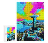 300 PCS Puzzle Per Adolescenti Rio De Janeiro Cityscape Puzzle Per Adolescenti Analisi E Logica Difficile E Sfida Ideale Come Regalo 300 PCS