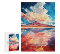 300 PCS Puzzle Per Adolescenti Salar De Uyuni Art Puzzle Per Adulti Giocattolo Decorazione Da Parete Un'opera D'arte Regalo Di Compleanno, Regali, 300 PCS