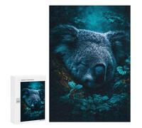 300 PCS Puzzle Per Adolescenti Sleeping Koala in Amazon Rainforest Puzzle Per Adolescenti Difficili Ogni Pezzo È Unico - Regalo Di Compleanno, Regali, 300 PCS