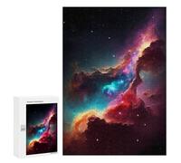300 PCS Puzzle Per Adolescenti Stars + Nebulas Puzzle Per Adolescenti Gioco Rompicapo Migliora La Memoria Regali Di Natale Compleanno 300 PCS