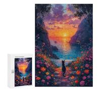 300 PCS Puzzle Per Adulti E Adolescenti Cat Dreaming Landscape Puzzle Gioco Pratico Corsa Di Velocità Manuale Regali Unici Per Compleanno E Natale 300 PCS