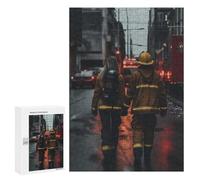 300 PCS Puzzle Per Adulti E Adolescenti Firefighter Girlfriend Puzzle Gioco Pratico Corsa Di Velocità Manuale Regali Unici Per Compleanno E Natale 300 PCS