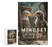 300 PCS Puzzle Per Adulti E Adolescenti Mindset Is Everything Puzzle Per Adulti: Giochi Rilassanti Che Migliorano La Memoria. Regali Unici Per Compleanno E Natale 300 PCS