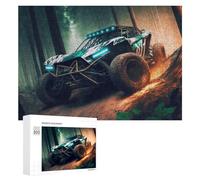 300 PCS Puzzle Per Adulti E Adolescenti Off-Road Adventure in Forest Puzzle Per Adulti Giochi Per Famiglie Quadri Da Parete Ideali Come Regalo 300 PCS