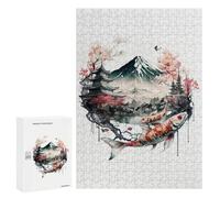 300 PCS Puzzle per Adulti Giapponese Iconic 3 Gioco Di Famiglia Puzzle Analisi E Logica Interazione Tra Genitori E Figli 300 PCS
