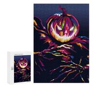300 PCS Puzzle Per Adulti Jack O Lantern Puzzle Per Adulti Giochi Rilassanti Sfida Difficile Difficile E Sfida 300 PCS
