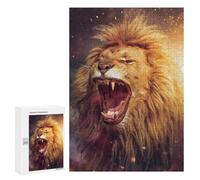 300 PCS Puzzle Per Adulti Lion Power Puzzle Per Adulti Gioco Rompicapo Regalo Di Compleanno Difficile E Stimolante 300 PCS