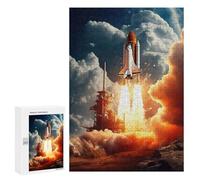300 PCS Puzzle Per Adulti Rocket Take Off Puzzle Per Adulti Gioco Pratico Decorazione Da Parete Regali Di Compleanno E Unici 300 PCS