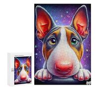 300 PCS Puzzle Per Adulti Space Pup Cosmic Cute Dog Art Puzzle Per Adolescenti Migliora La Memoria Difficile E Stimolante È Ideale Come Regalo 300 PCS