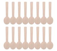 300 Pcs Set Di Posate in Legno Cucchiaio Monouso Cucchiaini Da Assaggio