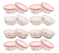 300 Pcs Vassoio Per Torte Involucri Floreali Tazze Di Torta Natale