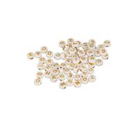 300 perle bianche lettere