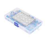 300 pezzi 15 Valori Alta Tensione 0.1nF ~ 22nF Kit di Assortimento di Condensatori ceramici ad alta tensione