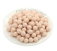300 Pezzi 20mm Pompon Piccole Pon Pon Passamaneria Pompon Cotone Pompom Palla Mini Ponpon Palline Deco Pom Pon Natalizi Pom Pom Colorati Piccoli Pon Pon per Fai da Te (13_ Radice di loto rosa)