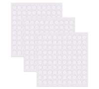 300 Pezzi Adesivi Rotondi Trasparenti,Nastro Biadesivo Nastro Puntini Adesivi Rotondo,Rimovibile Nastro Multiuso Senza Tracce Autoadesivo per Decorazione del Partito,Domestica,Arte Fai da Te-10mm