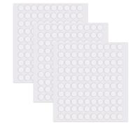 300 Pezzi Adesivi Rotondi Trasparenti,Nastro Biadesivo Nastro Puntini Adesivi Rotondo,Rimovibile Nastro Multiuso Senza Tracce Autoadesivo per Decorazione del Partito,Domestica,Arte Fai da Te-6mm