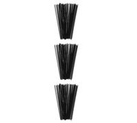 300 Pezzi Bastoncini Diffusori Neri per Profumatore Casa, Fibra Naturale | Tecnologia senza Elettricità, Finitura Nera Minimalista, per Bagno e Studio, Supporto Silenzioso
