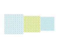 300 pezzi colorati marcatori punto maglia anelli di bloccaggio a forma di O per uncinetto cucito artigianale marcatori conteggio plastica taglia grande, media e piccola