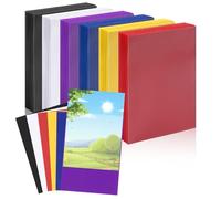 300 Pezzi Colorato Bustine Carte, 66x91mm Buste Proteggi Carte, Impermeabile Bustine Protettive, Trasparenti Card Sleeves per Fotocard Kpop, Carte Ecc.
