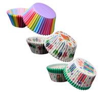300 pezzi di 3 sacchetti porta cupcakes antigrasso tazza di carta resistente al