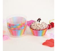 300 pezzi di 3 sacchetti porta cupcakes antigrasso tazza di carta resistente al