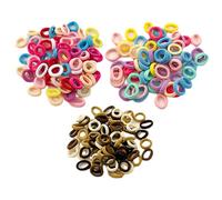300 Pezzi Di Mini Elastici Anelli Per Capelli, Accessori Per Capelli Per Ragazze, Anelli Di Capelli Colorati, Accessori Per Acconciatura, Accessori Per Capelli A Coda Di Cavallo.