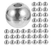 300 pezzi di perline distanziatrici in metallo, perline rotonde cave in rame