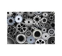 300 pezzi di puzzle digitali con tecnologia di rendering in metallo e scatola di imballaggio per adulti - Puzzle in legno