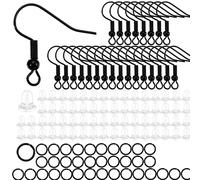 300 pezzi ipoallergenico Orecchino ganci basic componenti per Gioielli creazione Tagli UnicaAcciaio inossidabile