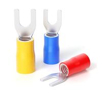 300 pezzi isolati forcella forcella tipo U connettore elettrico crimp terminale