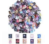 300 Pezzi Libri in Miniatura, Mini Libri per Accessori Casa delle Bambole, 1:12 Mini Books per Studio, Oggetti in Miniatura, Kit Miniature Libri per Casa delle Bambole Libreria