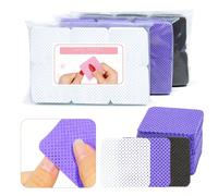 300 pezzi Lint Free Nail Wipes, tamponi per rimuovere lo smalto unghie e le ciglia, tamponi morbidi per rimuovere lo smalto unghie in acetone in tessuto non tessuto e preparare le unghie per la rimozi