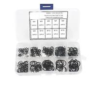 300 pezzi M4 - M16 Mix anelli elastici a filo tondo for kit assortiti di fori 65 anelli di sicurezza in acciaio al manganese M8 M9 M10 M11 M12 M14