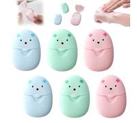 300 Pezzi Monouso Portatili Saponette, Sapone in Fogli da Viaggio, Fogli di Sapone Portatili, Getta Portatile Mini Sapone, Compresse di Sapone Portatili per Cucina, Campeggio, Escursionismo, Barbecue