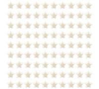 300 Pezzi Perline a Stella ABS Effetto Madreperla Bianca | Superficie Liscia, Facile da Infilare, per Principianti e Creatori, Adatte a Orecchini e Charm Telefono