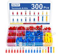 300 Pezzi Pinza Crimpatrice Capicorda 18 Tipi Terminale Isolato Capicorda per