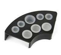 300 Pezzi Plastica Tattoo Cappucci Premium, con 2 Tazze Titolari, Tazze per Tatuaggi 3 Dimensioni, Inchiostro Tazze di Inchiostri Comodo e Igienico, Ink Cups Tattoo per Tatuaggi Tappini Inchiostro