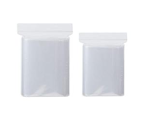 300 pezzi Sacchetti Bustine plastica richiudibili trasparenti piccole 6x9cm/7x10cm chiusura ermetica piccoli polietilene con zip Può essere utilizzato per conservare semi di gioielli spezie
