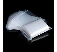 300 pezzi Sacchetti Bustine plastica richiudibili trasparenti piccole 6x9cm chiusura ermetica piccoli polietilene con zip Può essere utilizzato per conservare semi di gioielli spezie